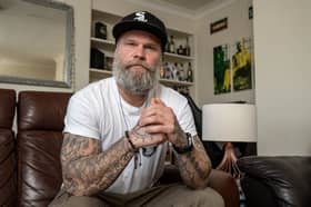 Rafal Goral at his home in Chelmsford Essex