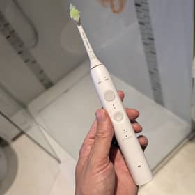 Hardly a budget toothbrush, but this one takes a simpler approach to providing a quality clean for your teeth
