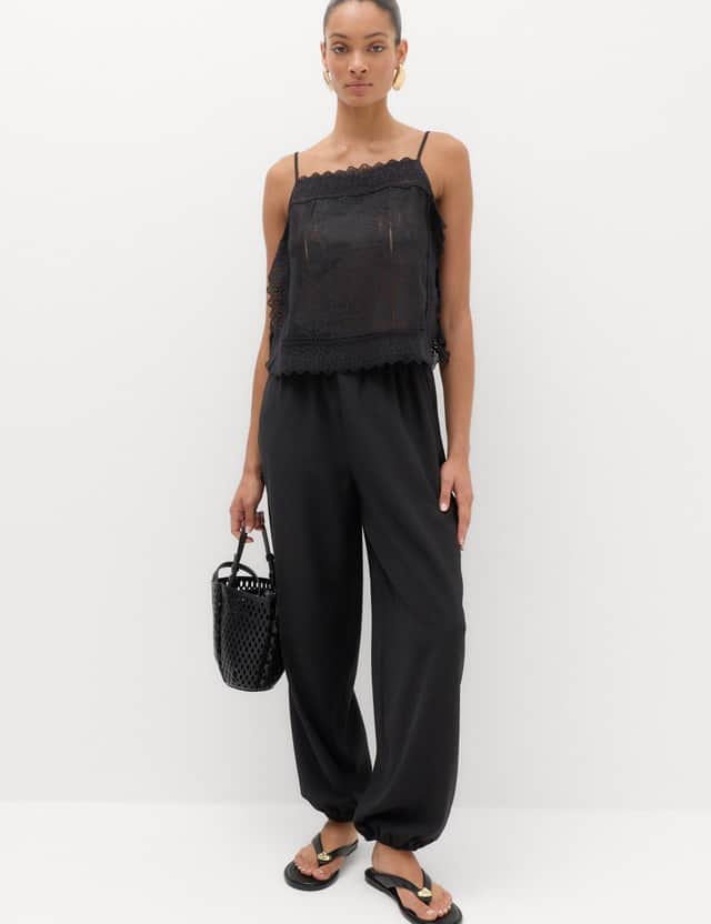 M&S Relaxed Balloon Trousers