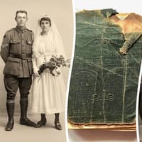Bloodstained WW1 soldier’s diary reveals heartbreaking love story after being found in rubbish tip