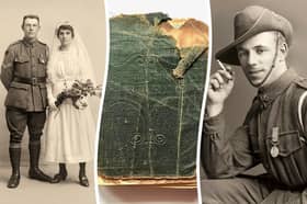 Claude and Violet’s love story began while he was recovering from war wounds at Wordsley Hospital in Stourbridge in 1916.