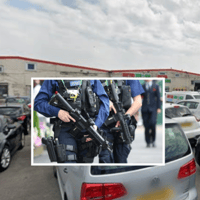Armed officers arrest man after alleged break in and knife threat to woman in Bispham