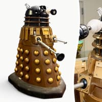 Life-size Dalek signed by Doctor Who stars could fetch £3,000 at auction