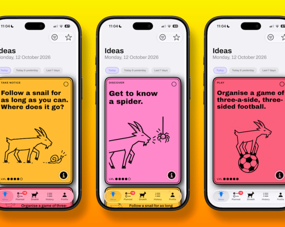 The app is being created by a team of childhood experts and parents