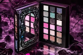 P.Louise's brilliantly spooky £45 Secrets in the Shadows Halloween palette opens to reveal 54 eyeshadows, with a clever light-up feature adding to the drama.