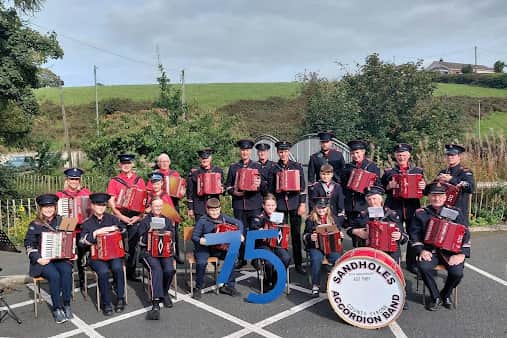 Sandholes Accordion Band.