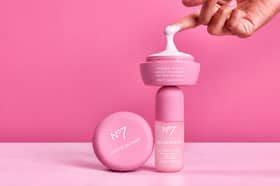 No7's Good Intent Hydra Plump collection features a bouncy serum and moisturiser with peptides and panthenol.