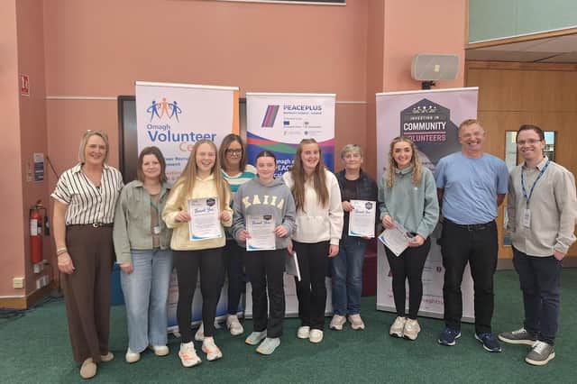 Members of the Mountfield Community Association who attended the Volunteer Recognition and Recruitment event. SU1142CD26