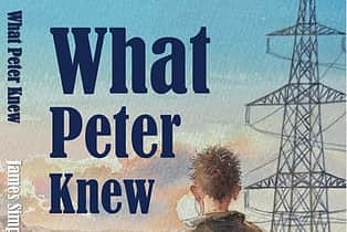 The front cover of 'What Peter Knew'.