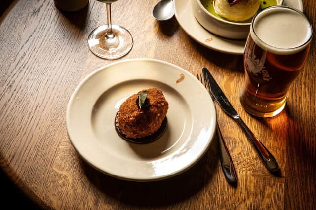 The General Tarleton scotch egg - a popular Yorkshire pub run by a Michelin-starred chef has launched what it believes to be the UK's first scotch egg loyalty card