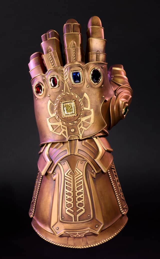 Marvel villain Thanos uses the Infinity Gauntlet to wipe out half of all life in Avengers: Infinity War.