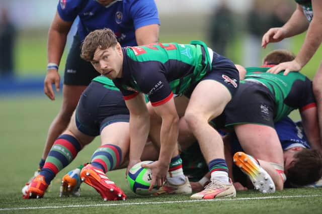 Player of the Match, Ewan Haire.