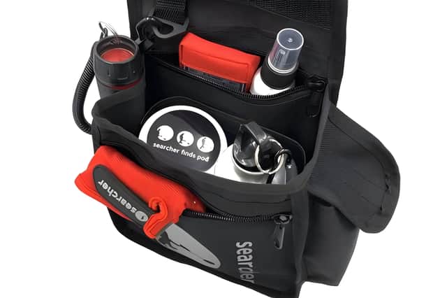 Keep treasure protected: Finds bags and compartmentalised boxes help keep coins and artefacts safe.