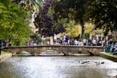 Bourton on the Water has been swamped by tourists 