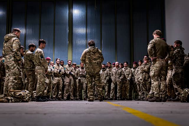 Ex Rhino Titan involved up to four A400M aircraft tasked with delivering troops and stores into the Sennelager Training Area in Germany.