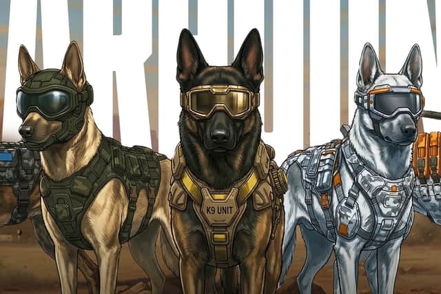 Warhound's $200million venture aims to create a new generation of genetically enhanced military working dogs.