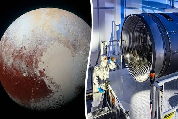 ED138 was spotted beyond Pluto in a crowded region of sky packed with stars.