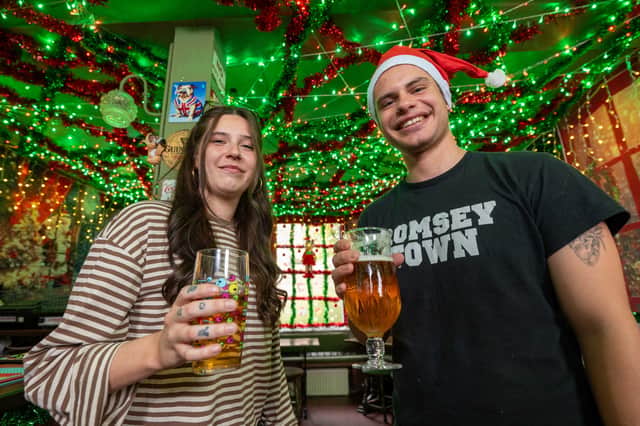 Annie Kelly, manager of the Empress in Cambridge, joins chef Sam in preparing for the Christmas season