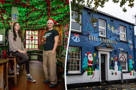 Christmas has come early at Britain's most festive pub 