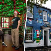 Christmas has come early at Britain's most festive pub 