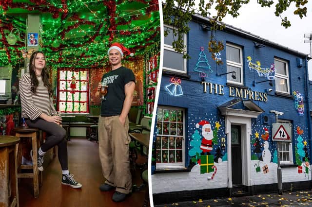 Christmas has come early at Britain's most festive pub