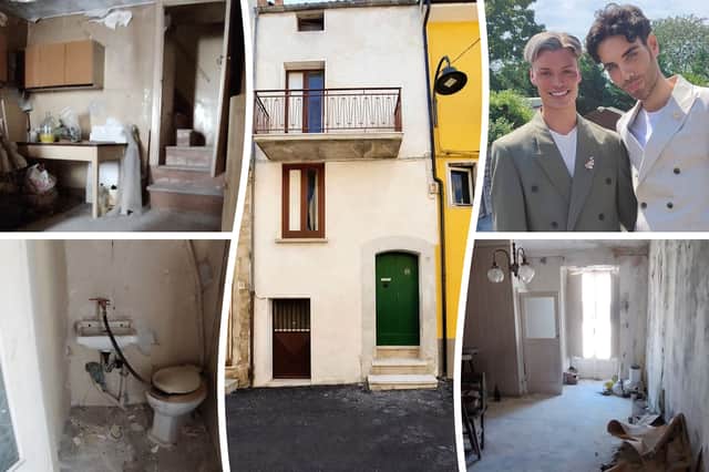 Charlie Steele and husband Ben Pearce have swapped the UK for a new life in Italy