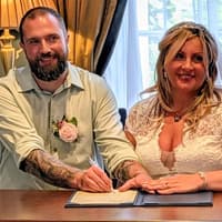 Bride's £20 Wetherspoons wedding reception included £14.99 meal deal and Monster Energy toast