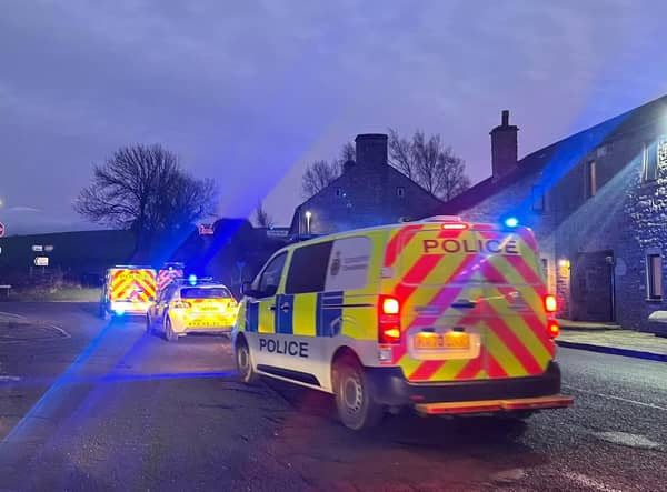 One man suffered fatal injuries and was pronounced dead at the scene and several others have suffered serious injuries and are being treated at hospital. 