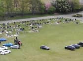 Ketan Singh-Baat has been banned from driving after being caught on camera performing donuts in a Sheffield cemetery at a funeral