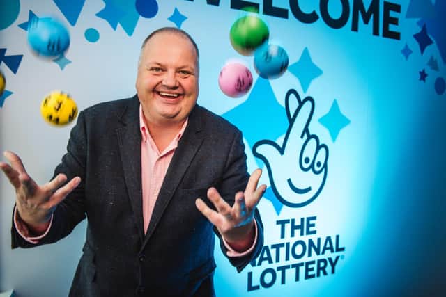 Andy Carter, senior winners' adviser at The National Lottery (Credit: Camelot)