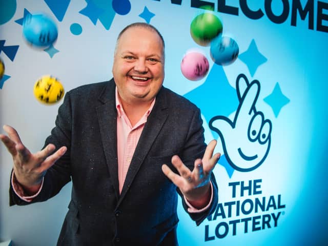 Andy Carter, senior winners' adviser at The National Lottery (Credit: Camelot) 