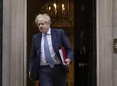 Boris Johnson is not facing any further fines over Partygate.. Picture: Getty.
