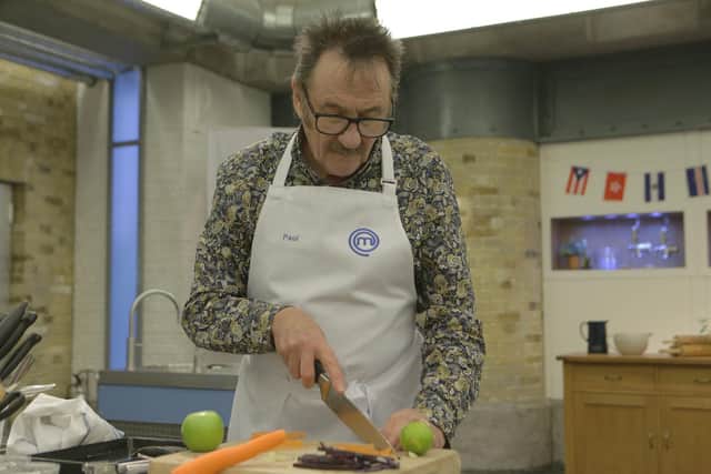 Paul Chuckle has spoken about cooking in the Celebrity MasterChef kitchen. Photo: PA/BBC/SHINE TV