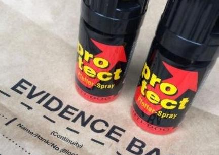 ++REAL PEPPER SPRAY SELF DEFENCE DEFENSE-for UK 2x PERSONAL PROTECTION-men/woman 
