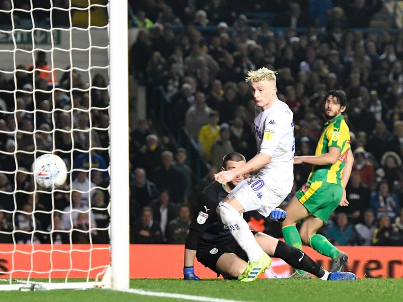 Ezgjan Alioski scores his sides fourth goal.