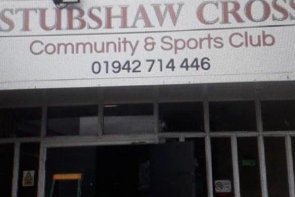 Stubshaw Cross Community and Sports club, Ashton - giant screen