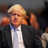 Boris Johnson is due to deliver his keynote speech to the Tory conference. 
