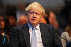 Boris Johnson is due to deliver his keynote speech to the Tory conference. 