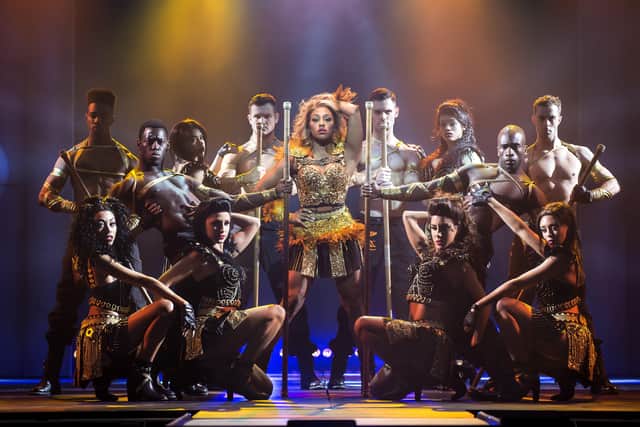 Alexandra Burke inThe Bodyguard UK Tour which came to Eastbourne and Brighton, she also starred in musical Sister Act around the UK - Photo by Paul Coltas