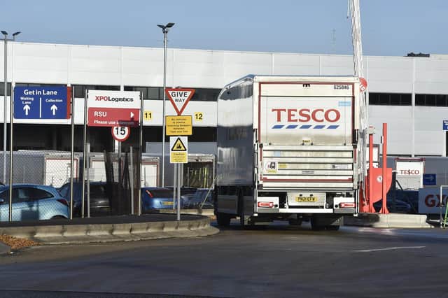 Tesco distribution workers are voting on whether to take strike action just before Christmas. 
