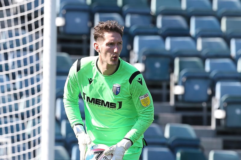 JACK BONHAM:Position: Goalkeeper. Age: 27. Status: Rejected a new contract so a free agent. Posh are keen on a new goalkeeper to challenge current number one Christy Pym and Bonham rejected a new contract at Gillingham in order to get to the Championship.
He was an ever-present in Gillingham’s League One side last season and at 6ft 4in tall (according to Wikipedia at least) he fits the Posh desire for a bigger, more imposing ‘keeper than Pym. Ferguson likes his ‘keepers to be good with the ball at their feet and Bonham is untested in that area as Gillingham boss Steve Evans didn’t exactly encourage his team to play out from the back. That applies to another potential recruit Jamal Blackman, a Chelsea goalkeeper who was on loan at hoofballing Rotherham last season. Bonham would come cheaper though. (Photo by Pete Norton/Getty Images).