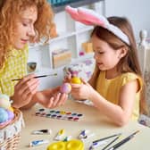 From painting eggs to easter egg hunts and adventure trails - there are plenty of ways to keep kids entertained this Easter (Photo: Shutterstock)