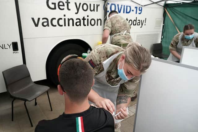 The "race is on" between the vaccination programme and the Delta variant, said the adviser.