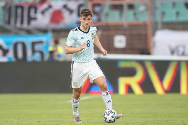 Kieran Tierney of Scotland missed out against Czech Republic but hopes to be fit to play against England.