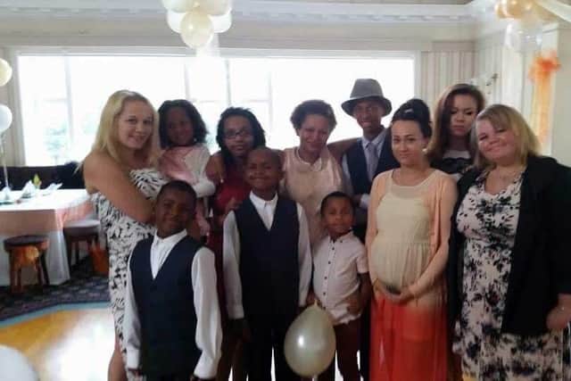 Jaymi, at 29,  is the eldest of Angeline’s children. The others are Alisha aged 26, Kaya, 25, Atlanta, 23, Luna, 22, Zane, 21, Donnel, 20, Eniola, 19, Pharrell,18, Donte,16, Romeo, 14, Lolade, 13, Evelyn, eight, five-year-old Kal-el.