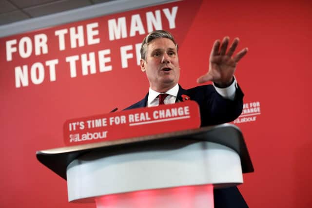 Keir Starmer addresses an audience in November 2019 (Photo: Dan Kitwood/Getty Images)