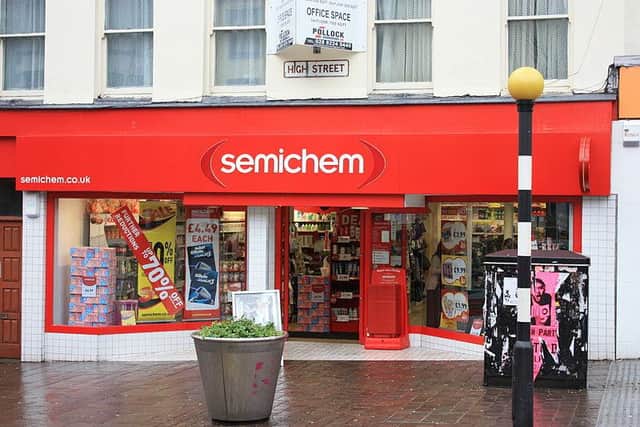 Semichem operates 86 stores in shopping centres and on high streets across Scotland, Northern Ireland and the north east of England (Photo: Ardfern/Wikimedia Commons)