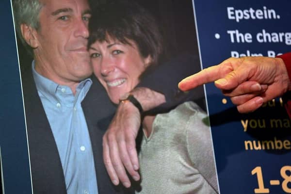 Ghislaine Maxwell, an associate of Jeffrey Epstein, is appealing her sex crime conviction. Picture: Getty Images