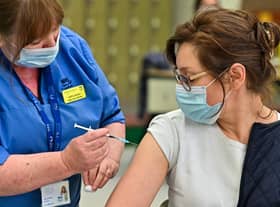 The vaccines were found to be almost as effective against symptomatic disease from the Indian variant as they are against the Kent one after two doses (Getty Images)
