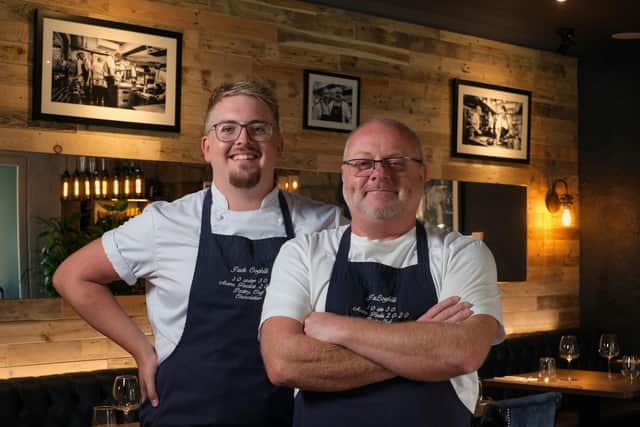 Jack with his dad Bryan
